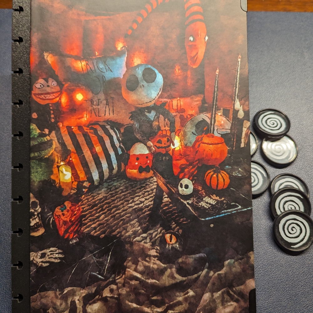 Halloween Themed Spiral Notebook